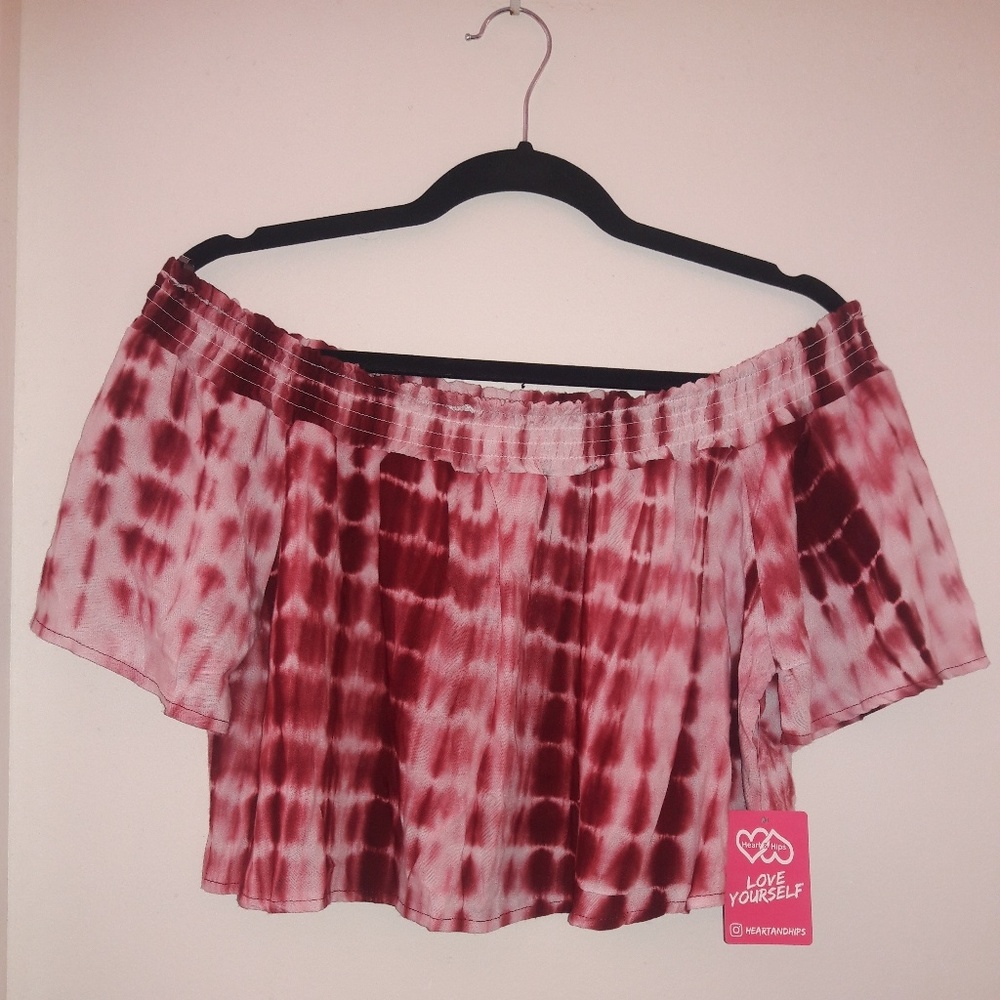 Heart and hips crop top